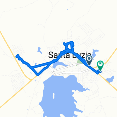Rodovia Governador Antônio Mariz, Santa Luzia a Travessa João Maurício, Santa Luzia