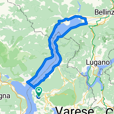Route in Sangiano