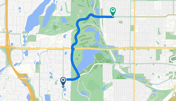 Glencrest Rd, Golden Valley to Thomas Ave N, Minneapolis