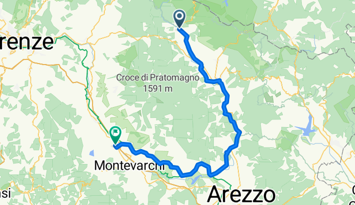 Stia - San Giovanni Valdarno
