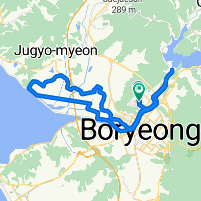죽정동, 보령시에서 죽정동, 보령시까지