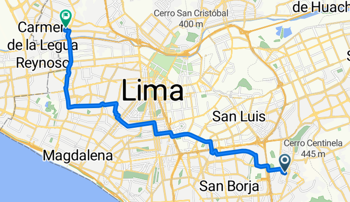De El Polo a Avenida Lima