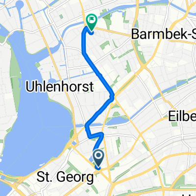 Lübecker Straße, Hamburg nach Grovestraße, Hamburg