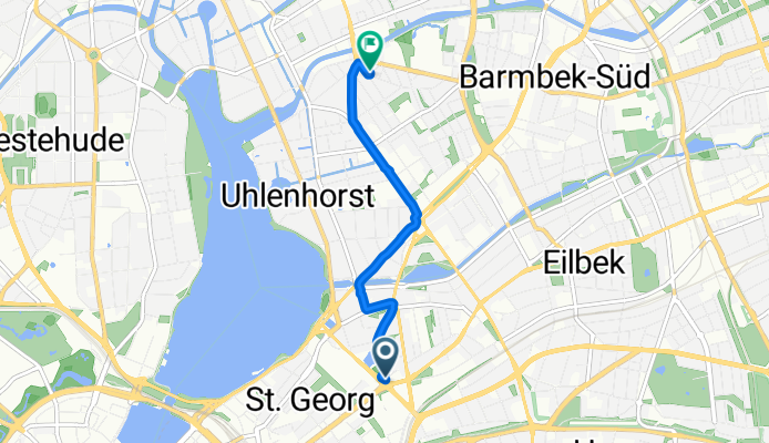 Lübecker Straße, Hamburg nach Grovestraße, Hamburg