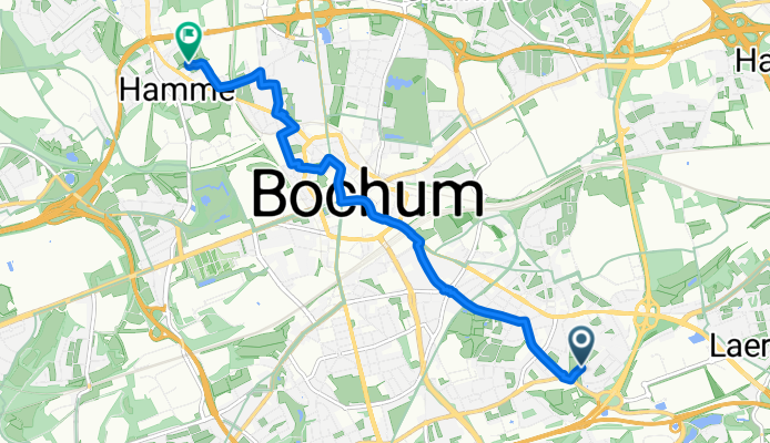 Goyer Busch, Bochum nach Dorstener Straße, Bochum