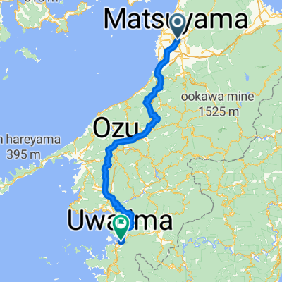 Matsuyama to Uwajima