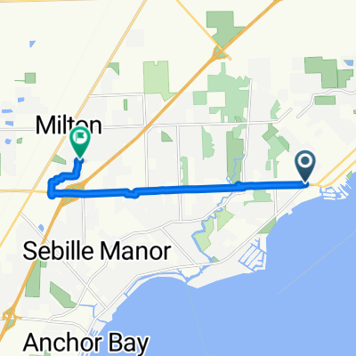 Mile Road to Carriage Way Drive
