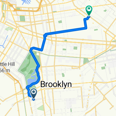 Argyle Rd, New York to Greene Ave, New York