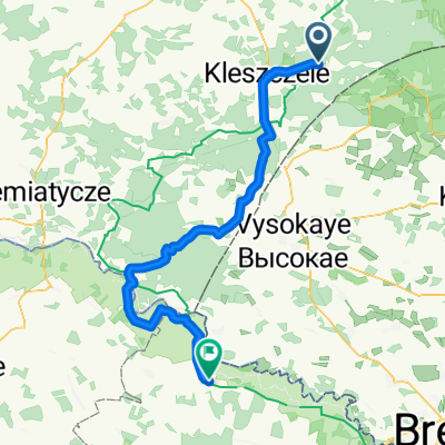 Kuraszewo, Kleszczele do Marszałka J Piłsudskiego, Janów Podlaski