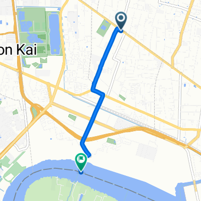 Sukhumvit Road, Khlong Toei District to Soi Wat Rat Rangsan, Phra Pradaeng District