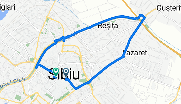 Route in Sibiu