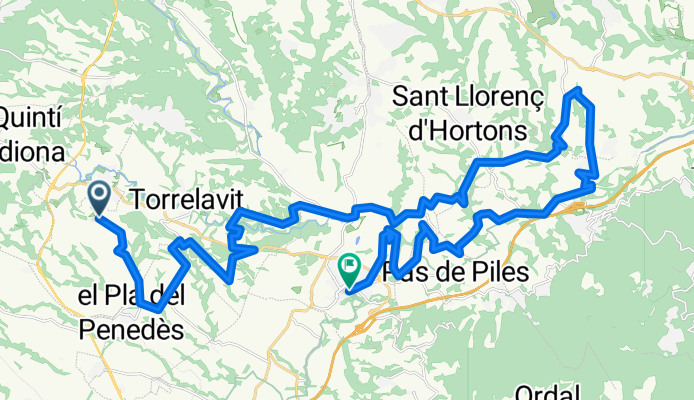 Sant Pere de Riudebitlles - Sant Sadurní d'Anoia