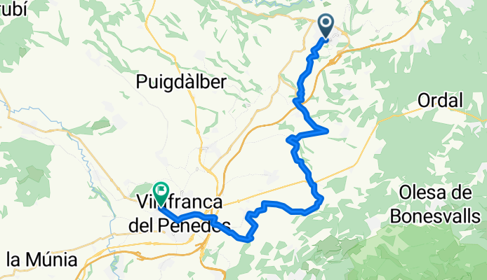 Sant Sadurní d'Anoia - Vilafranca del Penedès