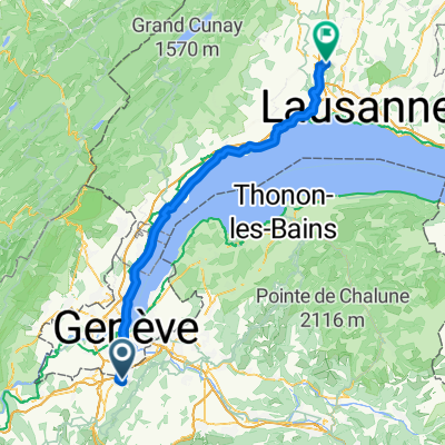 Route de Vovray, Аршан до Chemin des Pâquis, Sullens