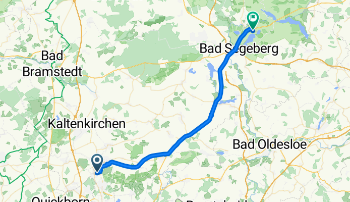 Kruhnskoppel, Henstedt-Ulzburg nach Stipsdorfer Weg, Klein Rönnau