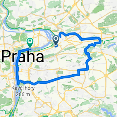Nekvasilova, Prague 8 to nábř Kpt Jaroše, Prague 7