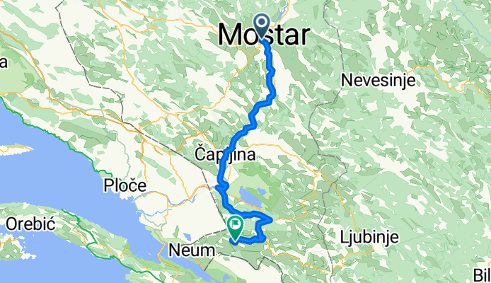 Mostar - Neum