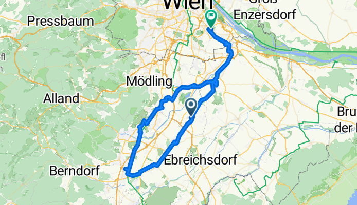 Ödenburger Straße to Kaiser-Ebersdorfer-Straße