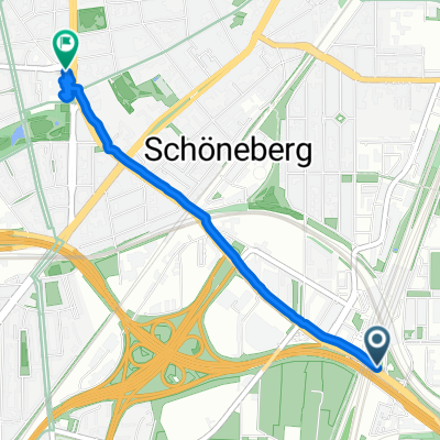 A100, Berlin nach Am Rathaus, Berlin
