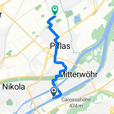 Isarweg, Landshut nach Schinderstraßl, Ergolding
