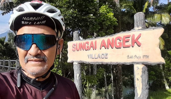 Photo 1 of the Bikemap route "Bukittinggi - DanguangDanguang via Batu Ampa"