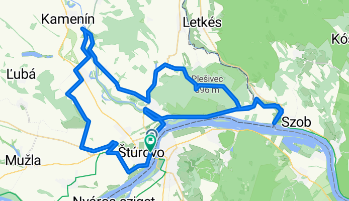 Sturovo - Ipel - Hron