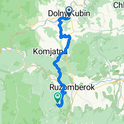DK- Jasenová- RK- Hrabovo- Malinô Brdo