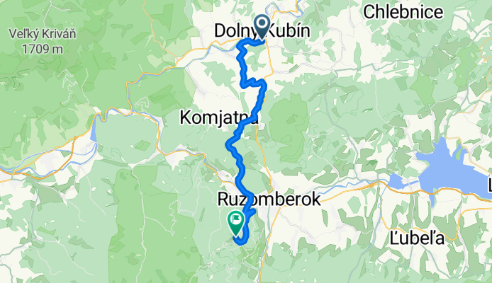 DK- Jasenová- RK- Hrabovo- Malinô Brdo