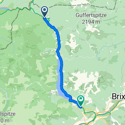 Klammbachstraße, Achenkirch nach Ebener Straße, Eben am Achensee