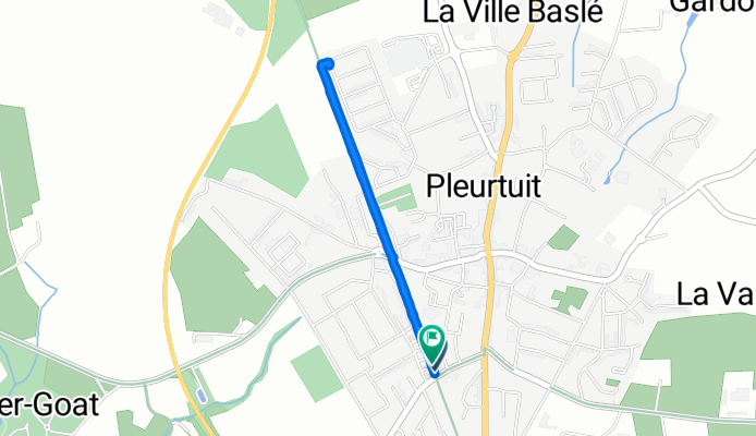 Impasse de l'Échalier, Pleurtuit à Impasse de l'Échalier, Pleurtuit