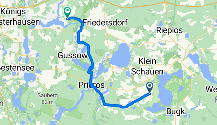 Von Storkow (Mark) bis Königs Wusterhausen