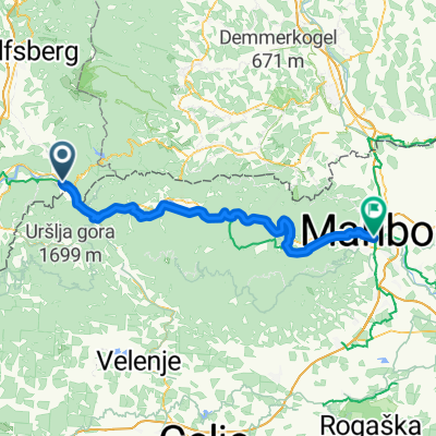 E5 ORIG: Lavamünd-Maribor