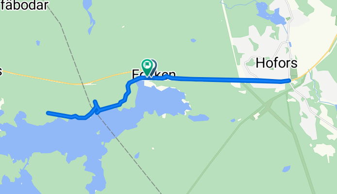 Edskebadsvägen to Edskebadsvägen