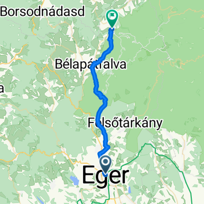 Történelmi Belváros, Eger - Fenyves utca, Szilvásvárad