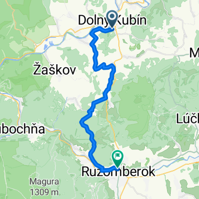 RK- Studničná- Jasenová- Or. Poruba- D.Kubín