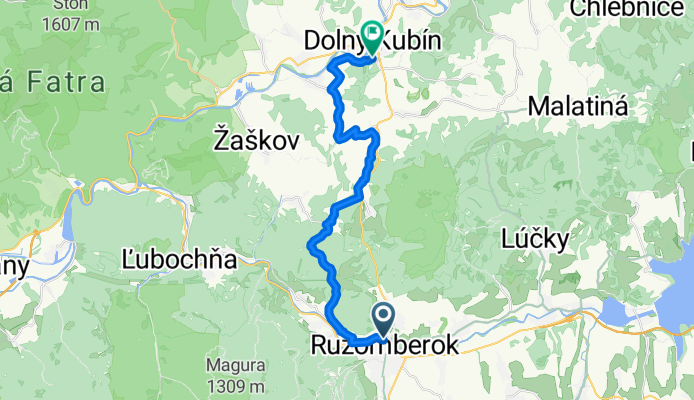 RK- Studničná- Jasenová- Or.Poruba - D.Kubín