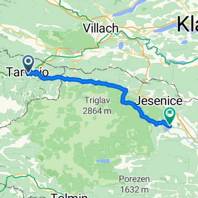 Via Stazione nach Grajska cesta