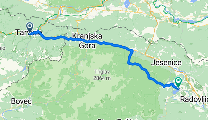 Via Stazione nach Grajska cesta