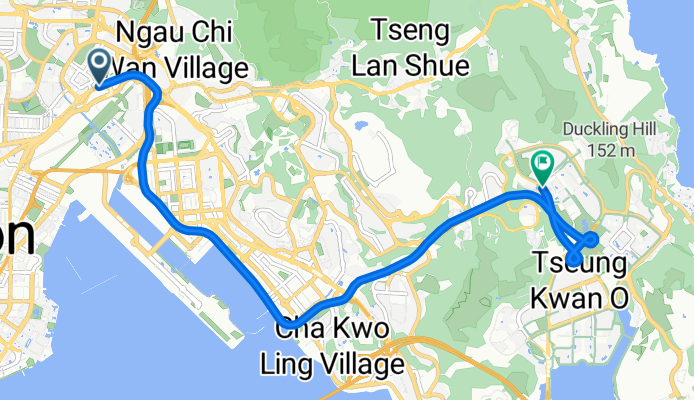 King Fuk St, San Po Kong to Po Fung Rd, Tseung Kwan O
