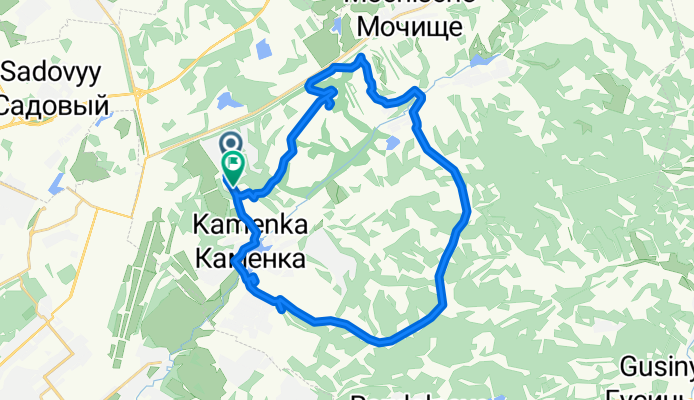 От Неизвестная Дорога до Заводская улица 31-64