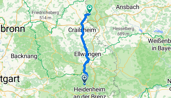 Königsbronn - Wettringen