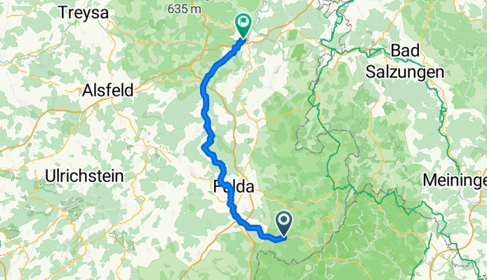 Poppenhausen - Bad Hersfeld