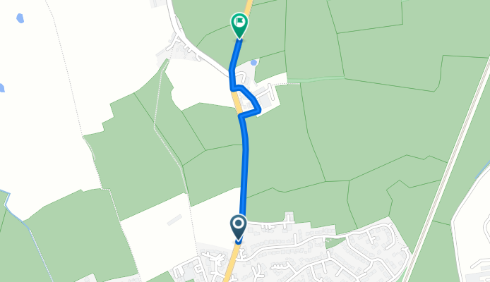 Bazeley Way to B5476