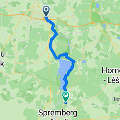 Große Mühle, Cottbus nach Liebigstraße, Spremberg