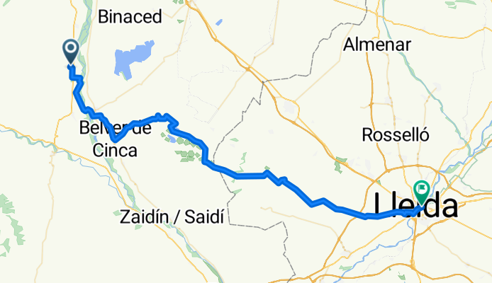 Alcolea de Cinca - Lleida