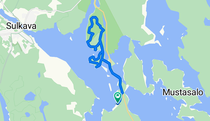 Route in Sulkava