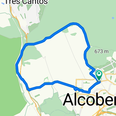 Calle del Maestro Barbieri, Alcobendas a Calle del Maestro Barbieri, Alcobendas