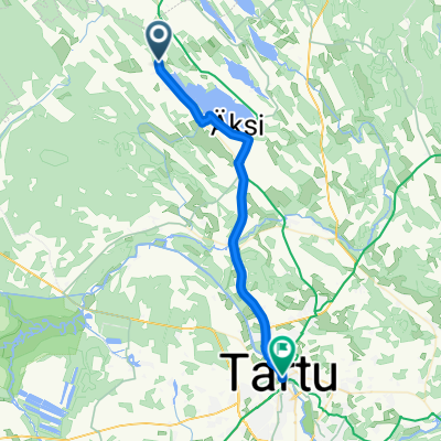 Tartu-Jõgeva-Aravete tee, Tormi nach Raekoja plats, Tartu