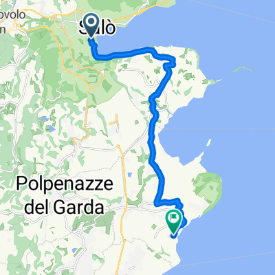 Via 11 Settembre, Salò nach Via del Zocco, Manerba del Garda