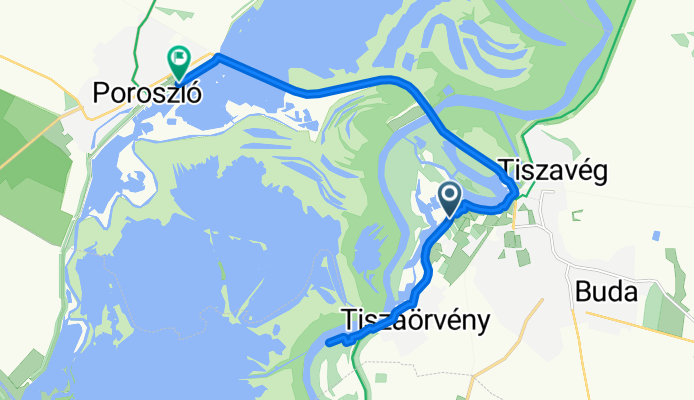 Kikötő körút, Tiszafüred - Poroszló